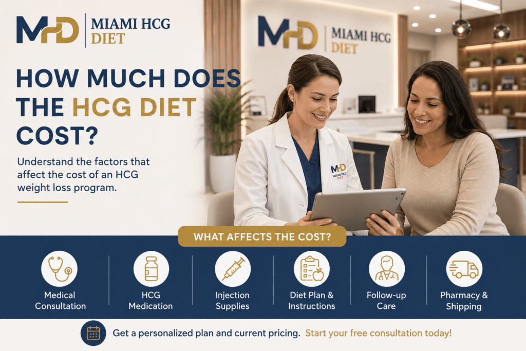How much does the HCG diet cost? MIAMI HCG Diet program cost factors